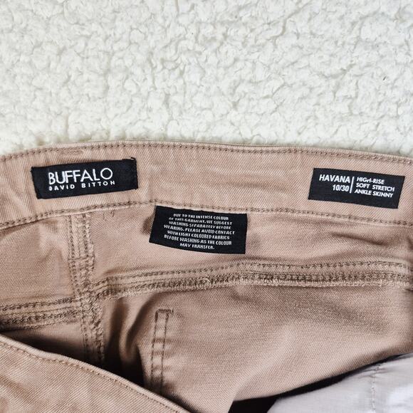 Lot Of 2 Buffalo David Bitton Hanna Skinny Stretchy Jeans Womens 10/30 Brown - Picture 4 of 15